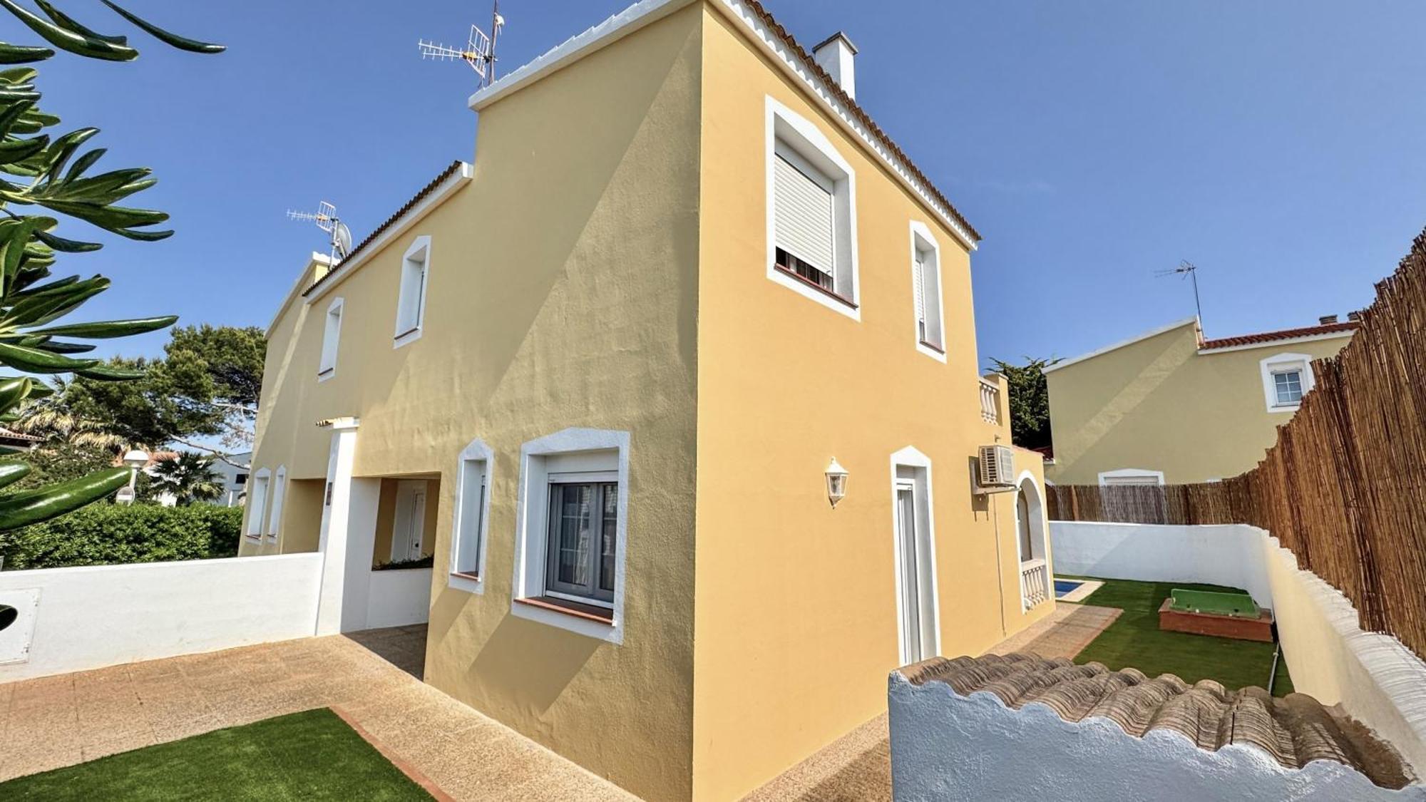 Chalet Villafranca Menorca Con Piscina Privada Cala'N Bosch  Exterior foto