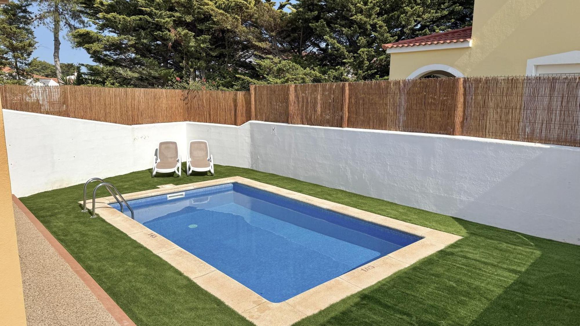 Chalet Villafranca Menorca Con Piscina Privada Cala'N Bosch  Exterior foto