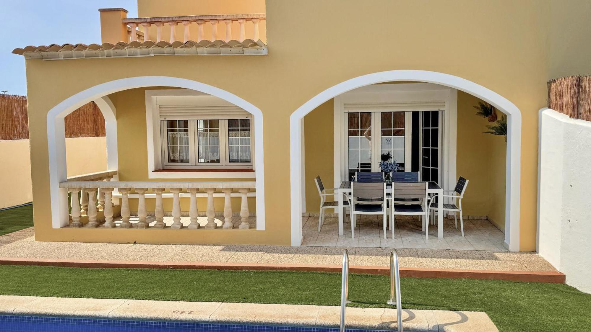 Chalet Villafranca Menorca Con Piscina Privada Cala'N Bosch  Exterior foto