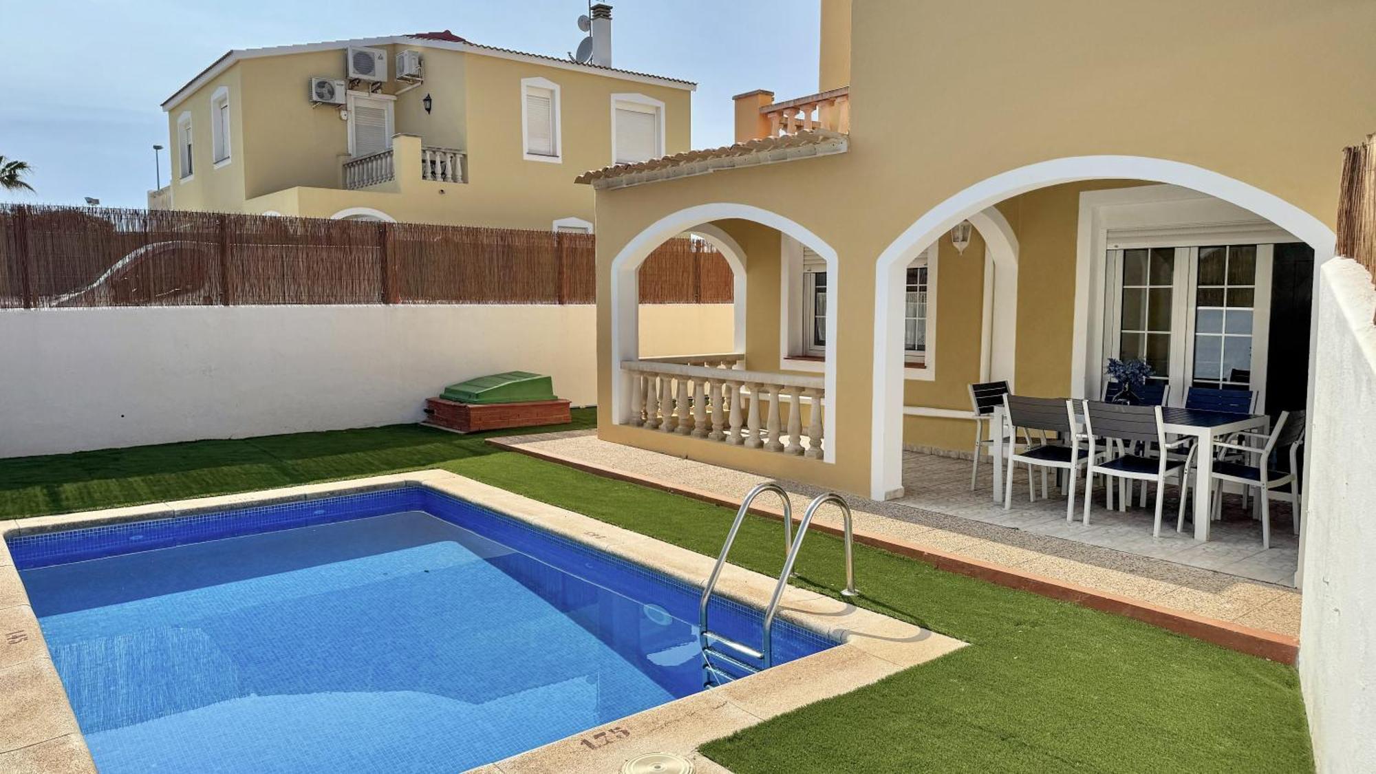 Chalet Villafranca Menorca Con Piscina Privada Cala'N Bosch  Exterior foto